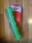 Kong Squeezz Large Squeaky Dog Toy Puncture Proof Fetch Stick 11". Fixed Price $12.14.