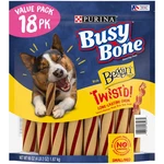2 Pack - Purina Busy With Beggin' Twist'd Small/medium Breed Dog Treats, 18 Ct. Fixed Price $60.00.