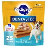 Pedigree Dentastix Small & Medium Breed Dog Treats, Original With Real Chicken,. Fixed Price $12.95.
