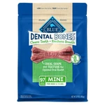 Blue Buffalo Dental Bones Natural Adult Chew Dog Treats Mini 27 Oz. Fixed Price $49.79.