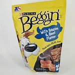 Beggin' Strips 25 Oz Bacon Beef Flavor 03/2027. Fixed Price $15.99.
