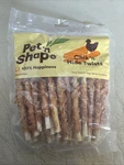 Pet Shape Chik'n Hide Twists Chicken Wrapped - 16 Oz Exp 3/20/27. Fixed Price $19.99.