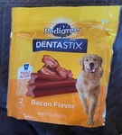 Pedigree Dentastix Large Dog Dental Treats Bacon Flavor Bones 1.72 Lb New. Fixed Price $12.88.