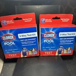Clorox Pool & Spa 3-WAY Water Test Kit For Ph Chlorine Bromine (2 Pack) New. Fixed Price $9.00.