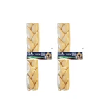 Pet Factory Usa 100% Natural Beefhide Dog Braid Chew 7 Inches (2 Units). Fixed Price $18.99.