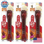 Nylabone 3 Pack Of Beef Jerky Flavor Frenzy Power Chew Bones Souper For Dogs. Fixed Price $69.18.