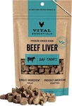 Vital Essentials Freeze Dried Dog Treats Beef Liver, Single Ingredient. Fixed Price $9.50.