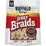 Buffalo Range Rawhide-free Dog Treats Braided Jerky 10 Count (pack Of 1). Fixed Price $19.57.