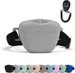 Audwud Silicone Dog Treat Pouch With Training Clicker Waist Belt Bag. Fixed Price $11.23.