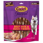 Cadet Duck And Beef Hide Dog Chews 50 Count Long Lasting Treats For Dental He.... Fixed Price $23.79.