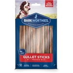 Barkworthies 6 Inch Gullet Sticks 12 Count Dog Chews Protein Rich Treats. Fixed Price $17.99.