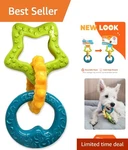 Nylabone Puppy Power Chew Rings - Bacon Flavor For Small Dogs, Dental Health Aid. Fixed Price $15.83.