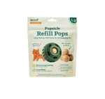 Woof Pupsicle Refill Pops Large Peanut Butter Beef Dog Treats 7 Pack. Fixed Price $12.78.