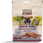 Grain-free Jerky Treats: Roasted Duck Recipe For All Dog Sizes 5 Oz. Fixed Price $13.99.