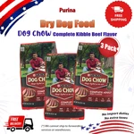 3 Pack Purina Dog Chow Complete Kibble Beef Flavor Adult Dry Food, 40 Lbs. Fixed Price $64.65.