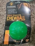 Starmark Everlasting Fun Ball Medium/large Treat Dispensing Chew Dog Toy. Fixed Price $13.00.