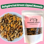 New Zealand Green Lipped Mussel 1OZ Single Ingredient Dog & Cat Treats. Fixed Price $9.49.