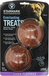 Starmark Everlasting Dog Treat Hard Chew Liver Large - 2 Pack. Fixed Price $20.15.