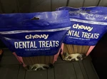 Chewy Dental Treats Bacon Flavor For Dogs Count, Exp. Feb 13 2027. Fixed Price $10.00.