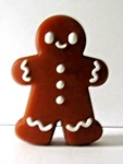 Barkbox 2022 Super Chewer Gingerbread Man Tough Cookie Dog Toy. Fixed Price $22.49.