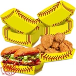 100 Pack 2 Lb Disposable Softball Paper Food Trays. Fixed Price $44.99.
