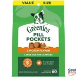 Greenies Chewy Dog Treats Pill Pockets Chicken Capsule Size - 15.8OZ/60CT. Fixed Price $27.49.