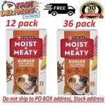 Purina Moist And Meaty Burger With Cheddar Cheese Flavor Dry Soft Dog Food. Fixed Price $26.97.