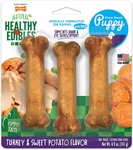 Healthy Edibles Natural Puppy Chews Long Lasting Treats For Puppies, Turkey & Sw. Fixed Price $19.97.