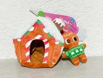 Bark Box Home Treat Gingerbread House Man Christmas Xs/s Plush Dog Toy Nwt. Fixed Price $19.99.