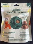 Woof Pupsicle Chicken Pops Refills Large Low Mess Dog Treat New 3/2027 Fresh. Fixed Price $15.50.