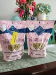 2 Bags Blue Buffalo Heart-shaped Crunchy Dog Treats, Oatmeal & Cinnamon, 11OZ. Fixed Price $12.99.