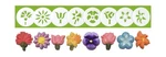 Impress Cookie Disks Flowers Set Of 8, Food Safe Plastic Shapes Wi. Fixed Price $30.05.
