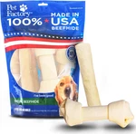 100% Made In Usa Beefhide 8-9" Assorted (bones & Rolls) Dog Chew Treats Natura. Fixed Price $41.99.