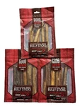 Good Lovin' 6'' - Traditional Beef Bully Stick For Dog's Count 2.4OZ Lot Of 3. Fixed Price $34.99.