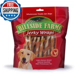 Hillside Farms Chicken And Rawhide Jerky Wraps Premium Dog Treats 32-OUNCE. Fixed Price $56.51.