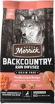 Merrick Backcountry Raw Infused Pacific Catch Recipe Salmon Dry Dog Food, 20 Lb. Fixed Price $50.97.