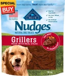 Nudges Grillers Natural Dog Treats, Made In The Usa With Real Steak, 16-OZ Bag. Fixed Price $18.78.