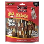 Savory Prime 364 Beggar Bones 5-IN-1 Kabobs Grain Free Treats 8 In. For Dogs. Fixed Price $16.29.