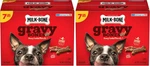Bones Dog Treats With 4 Savory Meat Flavors Coated In GRAVY,7 Pound,(pack. Fixed Price $47.49.