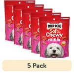(5 Pack) Milk Bone Soft & Chewy Mini Dog Treats Made With Real Chicken, 4.5 Oz. Fixed Price $49.99.