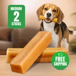 Tibetan For Medium Dogs - 2 Sticks Natural Yak Cheese Chews & Treat. Fixed Price $19.99.