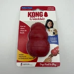 Kong Classic Dog Chew Toy Medium Red Durable Natural Rubber Treat Dispenser. Fixed Price $8.00.