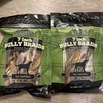 Redbarn Naturals 7 Inch Bully Braids For Dogs 3 Count Each Lot Of 2 Brand New. Fixed Price $24.50.
