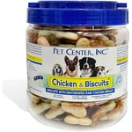 Pet Center Chicken & Biscuits Dog Treats 1 Lb. Fixed Price $26.99.