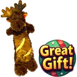 Vibrant Life Tough Buddy Camo Moose Plush Dog Toy Level 3 Durable Squeaky Chew. Fixed Price $13.99.