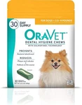 Oravet Dental Hygiene Chews For Dogs 30 Count Recommended Oral Care. Fixed Price $41.99.