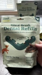 Woof Bite N' Brush Dental Refills Chicken Recipe Exp Sep 2027 Sealed. Fixed Price $6.99.