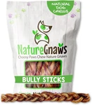 Braided Bully Sticks For Dogs 11-12" (5 Count) Long Lasting Aggressive Che. Fixed Price $70.99.