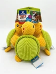 Three Pack Top Paw Turtle Dog Toy Stuffed Tough Ballistic Fabric Squeaker Chew. Fixed Price $24.95.