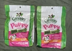 Greenies Puppy 6+ Months Dog Dental Treats Petite, 1EA/12OZ Lot. Fixed Price $38.00.